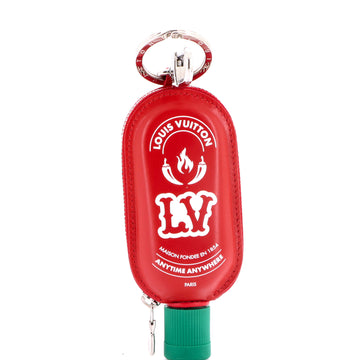 Louis Vuitton Spicy Bag Charm Leather and Monogram Canvas