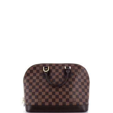 Louis Vuitton Vintage Alma Handbag Damier PM