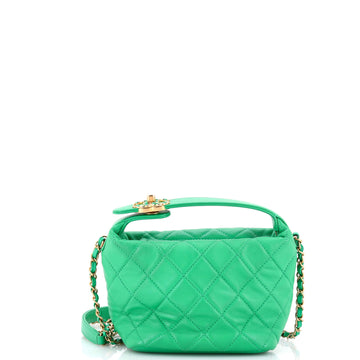 Chanel Perfect Meeting Hobo Quilted Lambskin Small