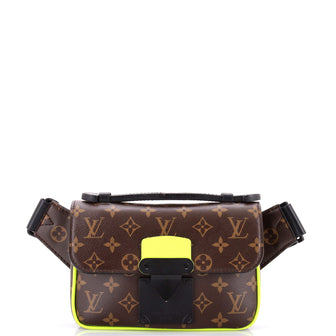 Louis Vuitton S Lock Sling Bag Macassar Monogram Canvas