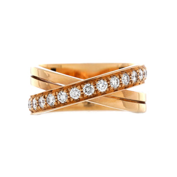 Cartier Etincelle de Cartier Crossover Ring 18K Rose Gold and Diamonds