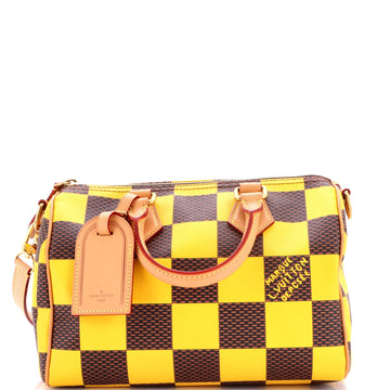 Louis Vuitton Speedy Bandouliere Bag Damier Pop 25