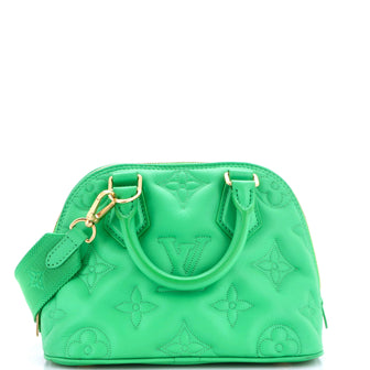 Louis Vuitton Alma Handbag Bubblegram Leather BB