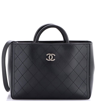 Chanel So Light Shopping Tote Stitched Bullskin Medium