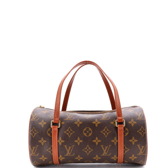 Louis Vuitton Papillon Handbag Monogram Canvas 26