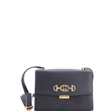 Gucci Zumi Flap Shoulder Bag Leather Small