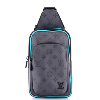 Louis Vuitton Avenue Sling Bag NM Reverse Monogram Eclipse Canvas