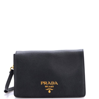 Prada Flap Crossbody Bag Vitello Daino Medium