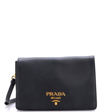 Prada Flap Crossbody Bag Vitello Daino Medium