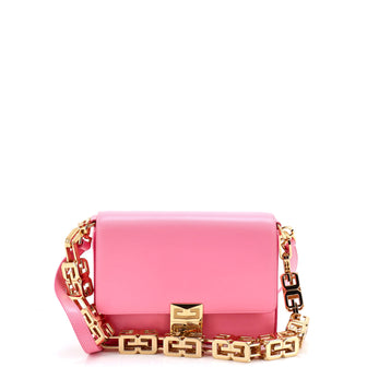 Givenchy 4G Cube Chain Shoulder Bag Leather Medium