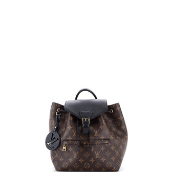 Louis Vuitton Montsouris NM Backpack Monogram Canvas with Leather PM