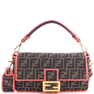 Fendi Baguette NM Bag Zucca Canvas Medium