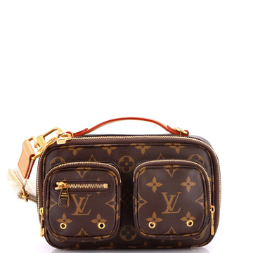 Louis Vuitton Utility Crossbody Bag Monogram Canvas