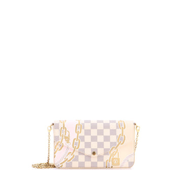 Louis Vuitton Felicie Pochette Limited Edition Nautical Damier