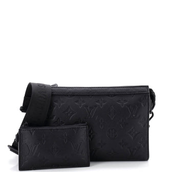 Louis Vuitton Trio Messenger Bag Monogram Shadow Leather