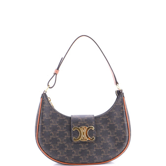 Celine Ava Triomphe Bag Triomphe Coated Canvas