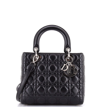 Christian Dior Lady Dior Bag Cannage Quilt Lambskin Medium