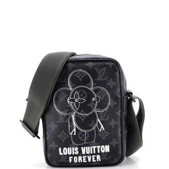 Louis Vuitton Danube Handbag Limited Edition Vivienne Monogram Eclipse PM