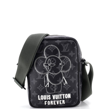 Louis Vuitton Danube Handbag Limited Edition Vivienne Monogram Eclipse PM