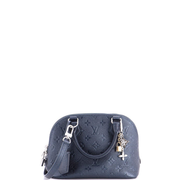 Louis Vuitton Alma Handbag Monogram Empreinte Leather BB
