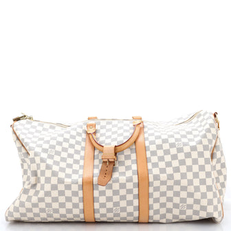 Louis Vuitton Keepall Bandouliere Bag Damier 55