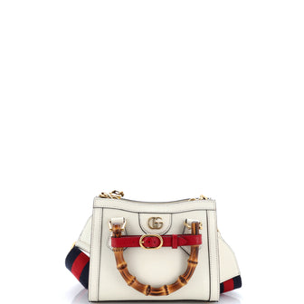 Gucci Diana NM Bamboo Handle Tote Leather Mini