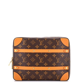 Louis Vuitton Soft Trunk Messenger Bag Monogram Canvas PM