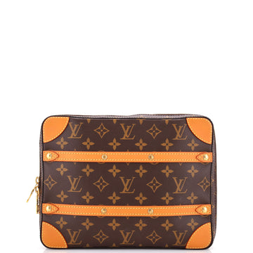 Louis Vuitton Soft Trunk Messenger Bag Monogram Canvas PM