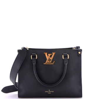Louis Vuitton Lock & Go Handbag Leather