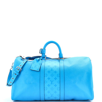 Louis Vuitton Keepall Bandouliere Bag Monogram Taigarama 50