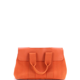 Hermes Valparaiso Bag Toile and Leather PM