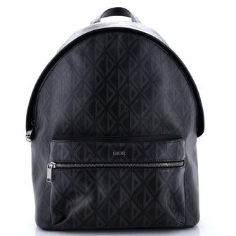 Christian Dior Rider Backpack CD Diamond Coated Canvas Large
