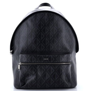Christian Dior Rider Backpack CD Diamond Coated Canvas Large