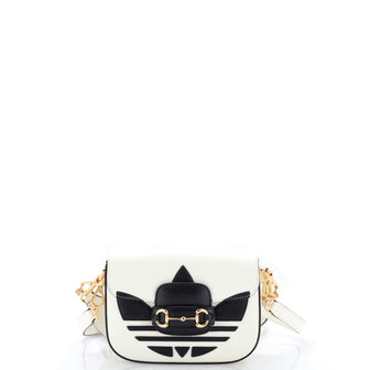 Gucci x Adidas Horsebit 1955 Shoulder Bag Leather Mini