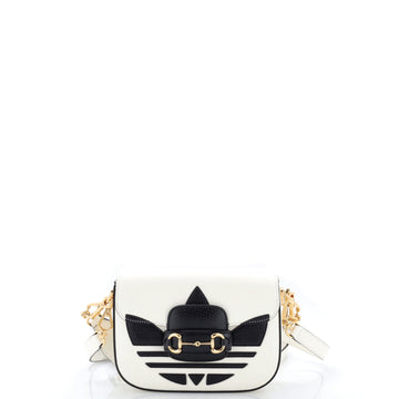 Gucci x Adidas Horsebit 1955 Shoulder Bag Leather Mini
