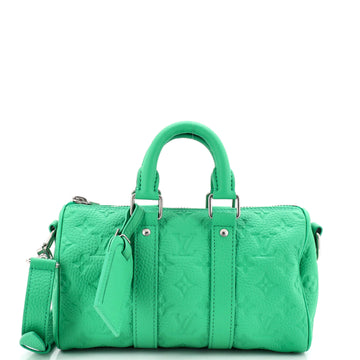 Louis Vuitton Keepall Bandouliere Bag Monogram Taurillon Leather 25