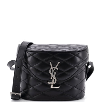 Saint Laurent June Box Bag Quilted Leather