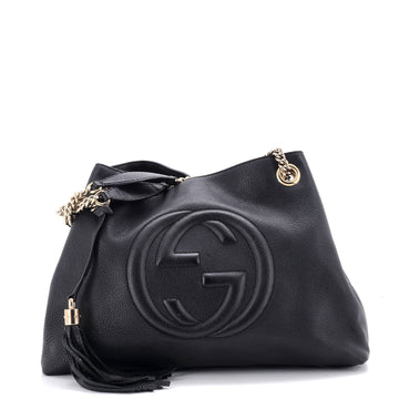 Gucci Soho Chain Strap Shoulder Bag Leather Medium