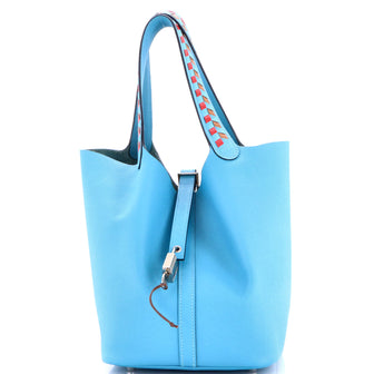 Hermes Picotin Lock Bag Tressage Epsom MM