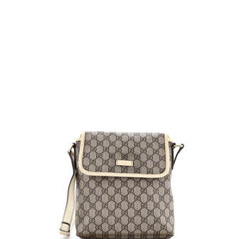 Gucci Flap Messenger GG Coated Canvas Small