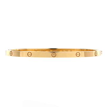 Cartier Love Bracelet 18K Yellow Gold Small