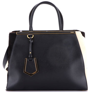 Fendi 2Jours Bag Pony Hair and Leather Large