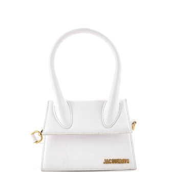 Jacquemus Le Grand Chiquito Bag Crocodile Embossed Suede Large