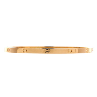 Cartier Love Bracelet 18K Yellow Gold Small