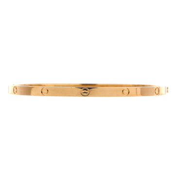 Cartier Love Bracelet 18K Yellow Gold Small