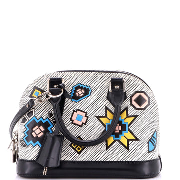 Louis Vuitton Alma Handbag Limited Edition Azteque Epi Leather BB
