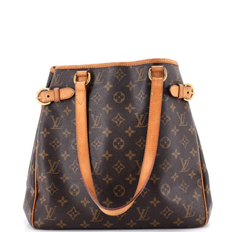 Louis Vuitton Batignolles Handbag Monogram Canvas Vertical