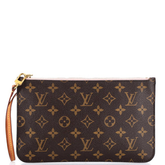 Louis Vuitton Neverfull Pochette Monogram Canvas Large