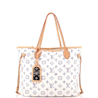 Louis Vuitton Neverfull NM Tote Multicolor Monogram Jacquard MM