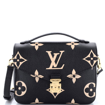 Louis Vuitton Pochette Metis Bicolor Monogram Empreinte Giant